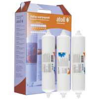 Набор картриджей atoll №204 STDA (префильтры для SailBoat A-550, A-575 и A-575 CMB-R3)
